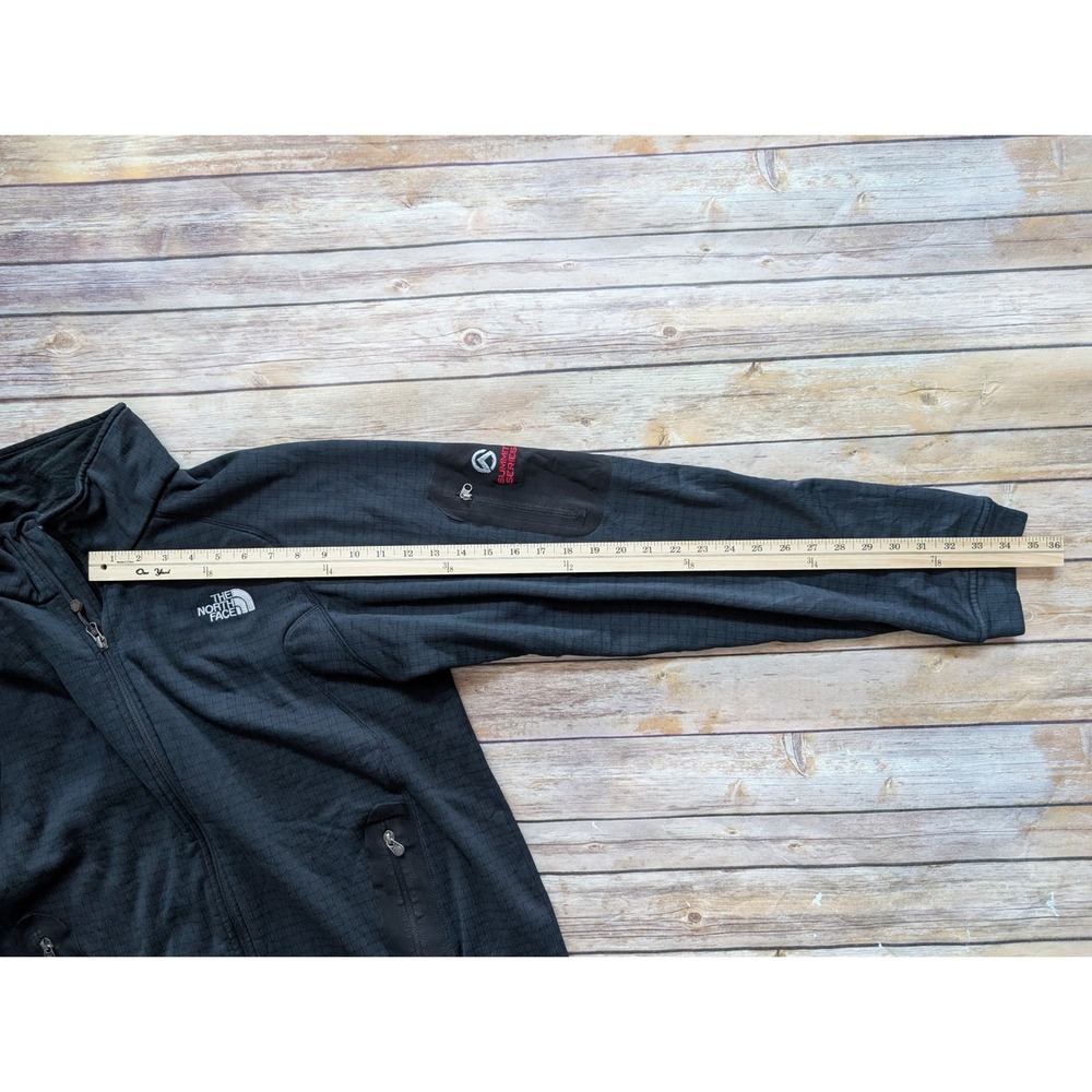 The North Face AA5J Summit Series Windwall Jacket Mens L Polyester Black Fleece - Picture 5 of 9